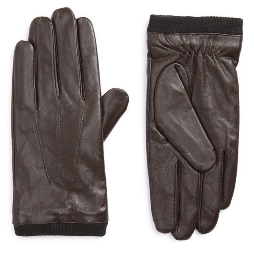 Leather gloves